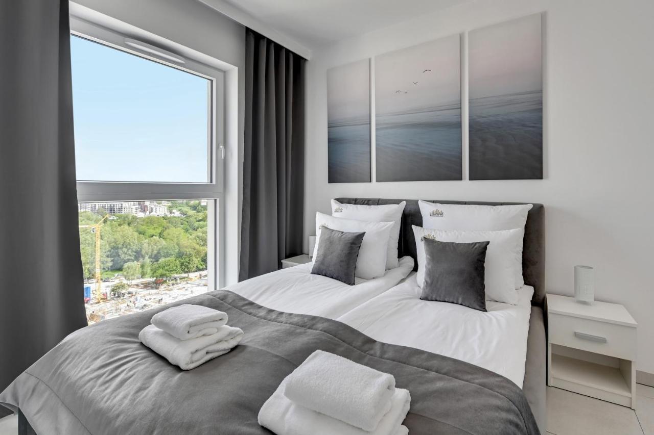 Sea View Letnica Tower & Sea View By Downtown Apartments Gdansk Ngoại thất bức ảnh