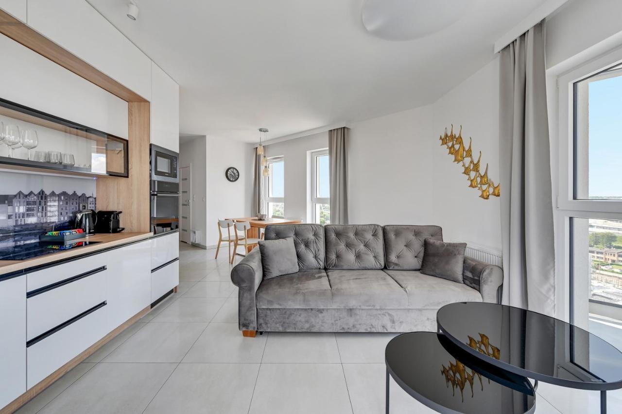 Sea View Letnica Tower & Sea View By Downtown Apartments Gdansk Ngoại thất bức ảnh