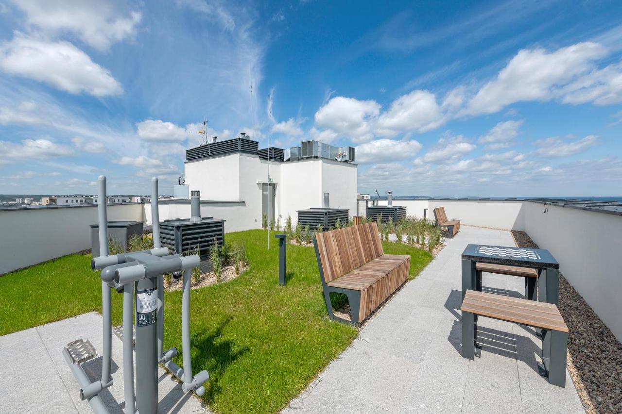 Sea View Letnica Tower & Sea View By Downtown Apartments Gdansk Ngoại thất bức ảnh